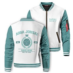 Haikyuu Jackets - Personalized Seijoh Rule The Court Bomber Jacket FH0709