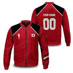 Haikyuu Jackets - Personalized Haikyuu National Team Bomber Jacket FH0709