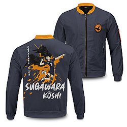 Haikyuu Jackets - Sugawara Wings Bomber Jacket FH0709