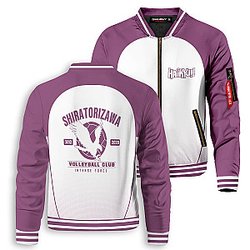 Haikyuu Jackets - Shiratorizawa Intense Force Bomber Jacket FH0709