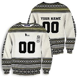 Haikyuu Sweaters - Personalized Team Fukurodani Christmas Unisex Wool Sweater FH0709