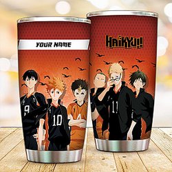 Haikyuu Tumblers - Personalized Crows Squad Tumbler FH0709