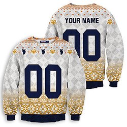 Haikyuu Sweaters - Personalized Team Schweiden Adlers Christmas Unisex Wool Sweater FH0709