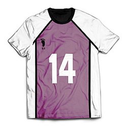 Haikyuu T-Shirts - Personalized Shiratorizawa Libero Unisex T-Shirt FH0709