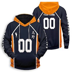 Haikyuu Hoodies - Personalized Team Karasuno Unisex Pullover Hoodie FH0709