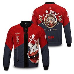 Genshin Impact Jackets - Klee Knight of Sun Bomber Jacket FH0709