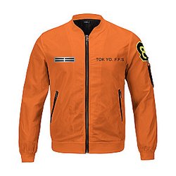 Fire Force Jackets - Company 8 Bomber Jacket FH0709