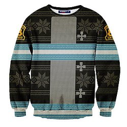 Fire Force Sweaters - Fire Force Christmas Unisex Wool Sweater FH0709