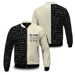 Dr. Stone Jackets - Senku Science Bomber Jacket FH0709