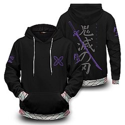 Demon Slayer Hoodies - Shinobu Style Unisex Pullover Hoodie FH0709