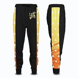 Demon Slayer Joggers - Zenitsu Fashion V2 Jogger Pants FH0709