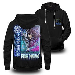 Demon Slayer Hoodies - Giyu Neon Unisex Pullover Hoodie FH0709