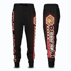 Demon Slayer Joggers - Kyojuro Neon Jogger Pants FH0709