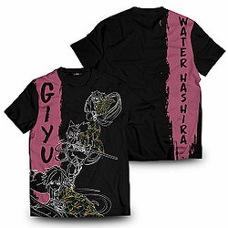 Demon Slayer T-Shirts - Giyu Semblance Unisex T-Shirt FH0709