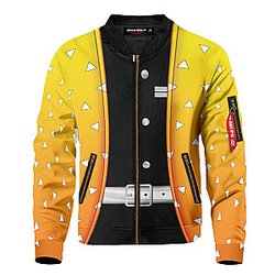 Demon Slayer Jackets - Zenitsu Bomber Jacket FH0709