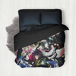 Demon Slayer Beddings - Cozy Hashira Bedding Set FH0709