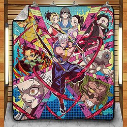 Demon Slayer Blankets - Cozy ED Arc Quilt Blanket FH0709