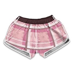 Demon Slayer Shorts - Nezuko Plaid Women Beach Shorts FH0709