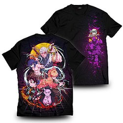 Demon Slayer T-Shirts - Entertainment District Squad Unisex T-Shirt FH0709