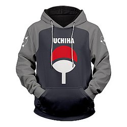 Naruto Hoodies - Personalized Uchiha Fire Unisex Pullover Hoodie FH0709