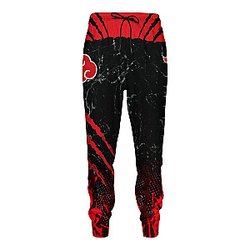 Death Note Joggers - Naruto Akatsuki Pride Jogger Pants