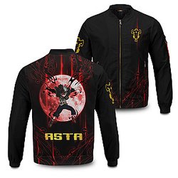 Black Clover Jackets - Asta Moonfall Bomber Jacket FH0709