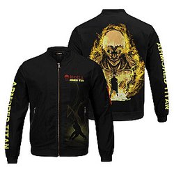 Attack On Titan Jackets - Armored Titan Spirit Bomber Jacket FH0709