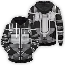 Attack On Titan Hoodies - Final AOT Uniform Unisex Zipped Hoodie FH0709