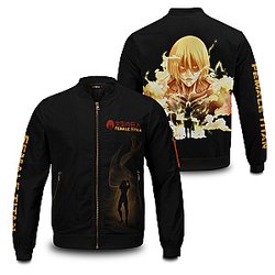 Attack On Titan Jackets - Female Titan Spirit Bomber Jacket FH0709