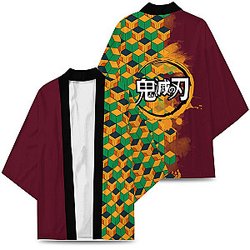 Demon Slayer Kimono - Kimetso No Yaiba Giyu Kimono FH0709