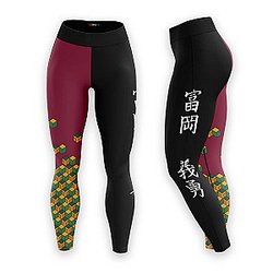 Demon Slayer Leggings - Giyu Fashion Unisex Tights FH0709