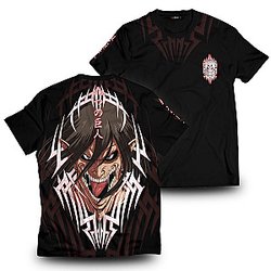 Attack On Titan T-Shirts - Tribal Attack Titan Unisex T-Shirt FH0709