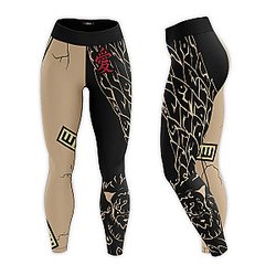 Naruto Leggings - Gaara Fashion Unisex Tights FH0709