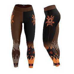 Naruto Leggings - Aloha Naruto Kurama Unisex Tights FH0709