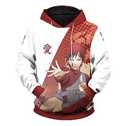 Naruto Hoodies - Gaara of the Sand Unisex Pullover Hoodie FH0709