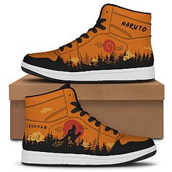 Naruto Shoes - Naruto Kyubi JD Sneakers FH0709