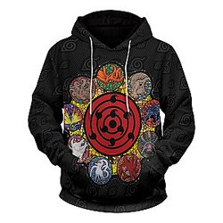 Naruto Hoodies - Tailed Beast Unisex Pullover Hoodie FH0709