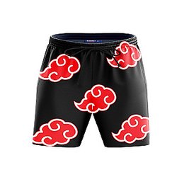 Naruto Shorts - Akatsuki Beach Shorts FH0709