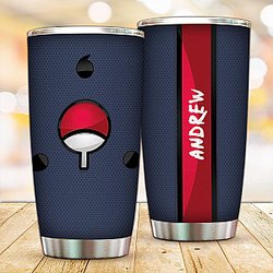 Naruto Tumbler - Personalized Uchiha Clan Tumbler FH0709