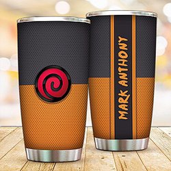 Naruto Tumbler - Personalized Uzumaki Clan Tumbler FH0709