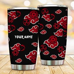 Naruto Tumbler - Personalized Akatsuki Sharingan Tumbler FH0709