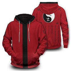 Tokyo Revengers Hoodies -  Red Tenjiku Unisex Pullover Hoodie FH0709