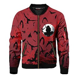 Naruto Jackets - Itachi Crow Bomber Jacket FH0709