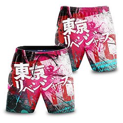 Tokyo Revengers Shorts - Tokyo Manji Gang Beach Shorts FH0709