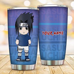 Naruto Tumbler - Personalized Chibi Sasuke Tumbler FH0709