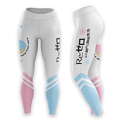 Re Zero Leggings - Re: Zero Rem Ram Unisex Tights FH0709