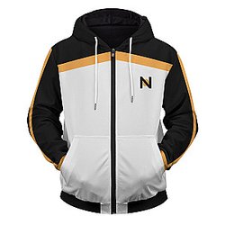 Re Zero Subaru Natsuki Unisex Zipped Hoodie FH0709