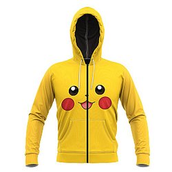 Pika Unisex Zipped Hoodie FH0709