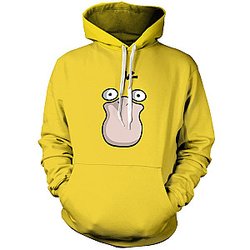 Pokemon Hoodies - Psyduck Unisex Pullover Hoodie FH0709