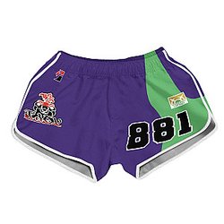 Pokemon Shorts - Poke Poison Uniform Women Beach Shorts FH0709